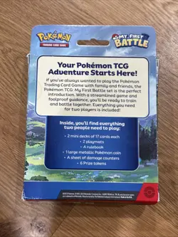 Pokemon My First Battle Pikachu And Bulbasaur Set Sealed - Box Wear And Tear - Image 2