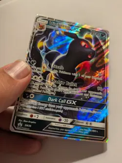 NEAR MINT**Umbreon GX Promo Holo Pokemon Card SM Set - Pokemon TCG - Image 3
