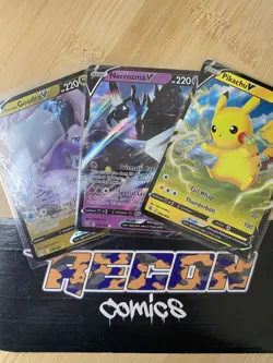 Pokemon Card Lot NM (9 Cards) Pikachu V and more - Image 2