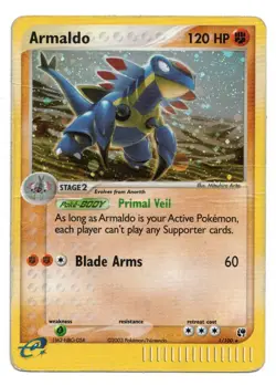 Pokemon Card: Armaldo HOLO 1/100 EX Sandstorm Set Rare! PL - Image 1