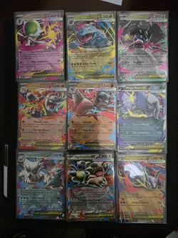 Pokemon Mega Evolution EX Lot - 9 Card Listed Lot - Image 1
