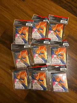Lot Of 9 Pokemon Phantasmal Flames Mini Portfolio Hold 60 Cards No Booster Pack - Image 2
