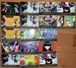 Pokemon Topps 2000 TV Animation Episode Cards - Lot of 17 LP-MP-HP - Image 1