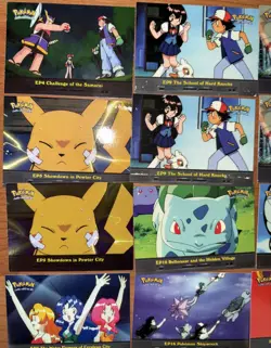 Pokemon Topps 2000 TV Animation Episode Cards - Lot of 17 LP-MP-HP - Image 2