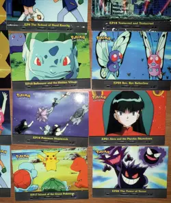 Pokemon Topps 2000 TV Animation Episode Cards - Lot of 17 LP-MP-HP - Image 5