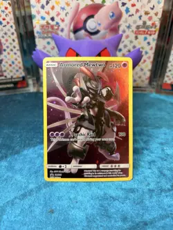 Pokemon TCG Armored Mewtwo SM228 2019 Promo (LP-NM) - Image 3