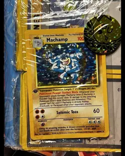 1st edition Machamp Pokemon 2-Player Starter Set Full - Factory Sealed Cards - Image 4