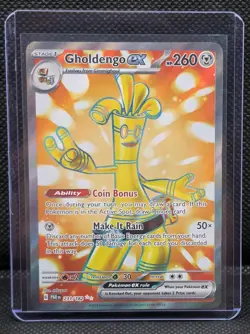 Pokemon TCG Paradox Rift 2 Card Lot Gimmighoul 198/182 Gholdengo ex 231/182 - Image 4