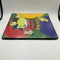 Pokemon Wizards of the Coast Ultra Pro 1999 TCG Binder Snorlax Meowth Mewtwo - Image 5