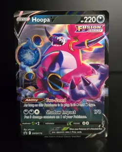 Pokemon TCG - HOOPA V - SWSH176 - FULL HOLO PROMO - SWORD & SHIELD 2021 - MP/LP - Image 1