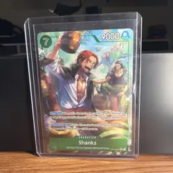 Shanks OP14-027 SR Alt Art Parallel - One Piece Card Game English - NM - Image 1