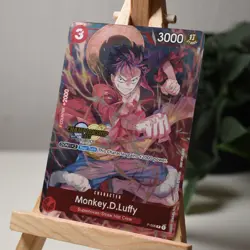 One Piece - Monkey.D.Luffy P-006 2023 Championship Promo - English EX - Image 1
