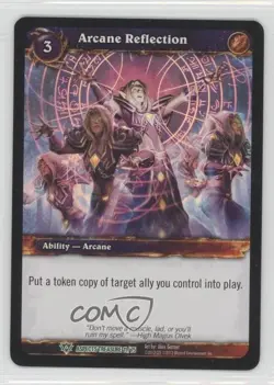 2012 World of Warcraft TCG: Battle Aspects Treasure Pack Arcane Reflection #11 - Image 1