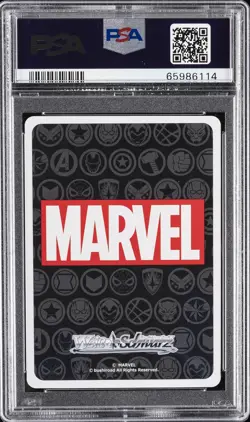 2021 WEISS SCHWARZ JAPANESE MARVEL SR #044 GHOST-SPIDER PSA 10 - Image 2