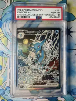 Kingdra ex 131 Sv: Scarlet & Violet Promo Cards Holo - PSA 10 - Image 1