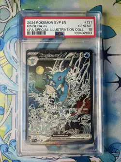 Kingdra ex 131 Sv: Scarlet & Violet Promo Cards Holo - PSA 10 - Image 2