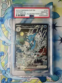 Kingdra ex 131 Sv: Scarlet & Violet Promo Cards Holo - PSA 10 - Image 3