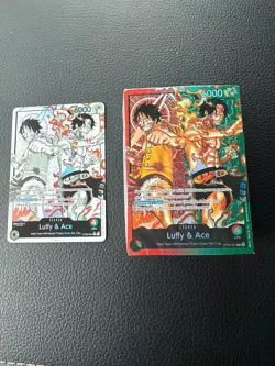 Luffy & Ace (Parallel) ST30-001 Starter Deck EX: Luffy & Ace Foil - Image 1