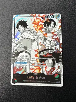 Luffy & Ace (Parallel) ST30-001 Starter Deck EX: Luffy & Ace Foil - Image 3