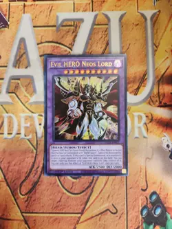 SUDA-EN031 Evil HERO Neos Lord Ultra Rare 1st Ed NM Yugioh - Image 1