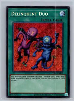 Delinquent Duo LCKC-EN101 Legendary Collection Kaiba Yu-Gi-Oh Unlimited NM - Image 1