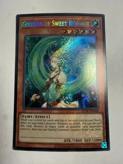 Goddess of Sweet Revenge Secret Rare Legendary Collection Kaiba LCKC-EN106 LP - Image 1