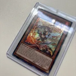 Yugioh! Ha-Re the Sword Mikanko (CR) AMDE-EN025 Collector's Rare 1st Edition NM - Image 2