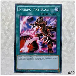 Inferno Fire Blast - LDK2-ENJ23 - Common 1st Edition Yugioh - Image 1