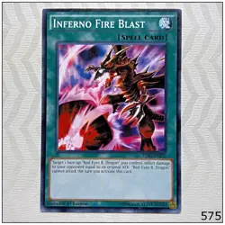 Inferno Fire Blast - LDK2-ENJ23 - Common 1st Edition Yugioh - Image 1