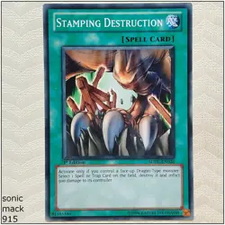 Stamping Destruction - SDDL-EN026 - Common 1st Edition Yugioh - Image 1