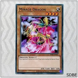 Mirage Dragon - SDBE-EN011 - Common Unlimited Yugioh - Image 1