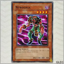 Newdoria - GLD1-EN011 - Common Limited Edition Yugioh - Image 1