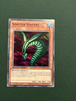 Yugioh! Sinister Serpent - SBC1-ENH09 - Common - 1st Edition LP, English - Image 1