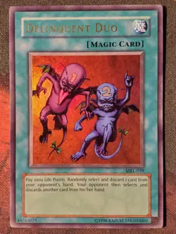 Yugioh Delinquent Duo MRL-039 Ultra Rare LP - Image 1