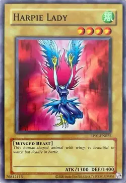 Harpie Lady - RP01-EN025 - Common - Unlimited Edition (2020 Date Reprint) - Ligh - Image 1