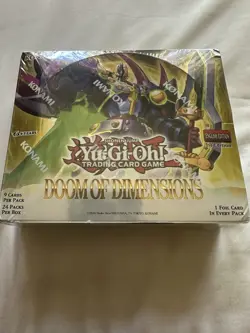 Yu-Gi-Oh! Doom of Dimensions Booster Box Sealed - Image 1