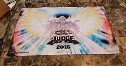 Yu-Gi-Oh! Judge Mat 2016 Beatrice Lady of the Eternal Playmat UNUSED RARE - Image 1