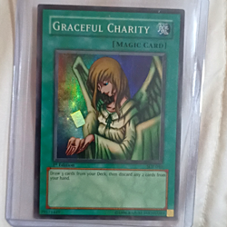 Konami Yu-Gi-Oh! Graceful Charity SDP-040 Ultra Rare Foil 1st Edition EN - Image 1