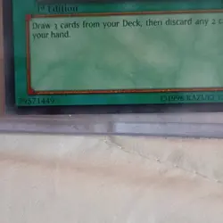 Konami Yu-Gi-Oh! Graceful Charity SDP-040 Ultra Rare Foil 1st Edition EN - Image 3