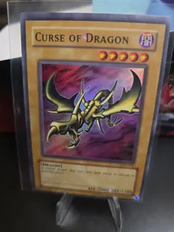 Yugioh TCG Curse of Dragon LOB-066 Super Rare Unlimited LP - Image 1