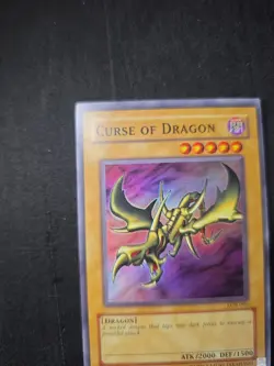 Yugioh TCG Curse of Dragon LOB-066 Super Rare Unlimited LP - Image 4