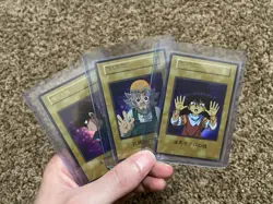 3 Yugioh Custom Fan Made Cards. Kaiba, Mokuba, Grandpa Muto Souls - Image 1