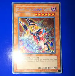 Konami Yu-Gi-Oh! Dark Magician Girl CT2-EN004 Secret Rare Foil 1st Ed Ltd - Image 1
