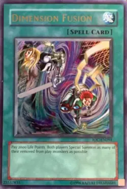 Dimension Fusion Unlimited Ultra Inva. of Chaos (Worldwide English) IOC-EN094 LP - Image 1