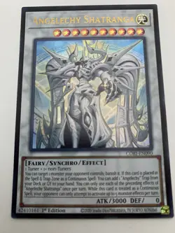 YuGiOh! Angelechy Shatranga CORI-EN090 (Chaos Origins) 1st Edition NM - Image 1