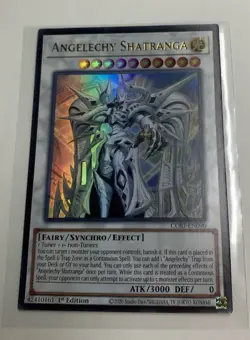 YuGiOh! Angelechy Shatranga CORI-EN090 (Chaos Origins) 1st Edition NM - Image 3