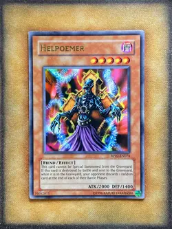 Yugioh Helpoemer RP02-EN074 Ultra Rare Original Print NM - Image 1
