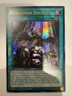 Forbidden Droplet BLMM-EN171 Battles of Legend Monster Mayhem 1st Edition Yugioh - Image 1