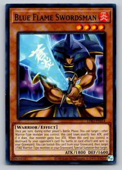 Blue Flame Swordsman LDK2-ENJ14 Legendary Decks II Yu-Gi-Oh - Image 1