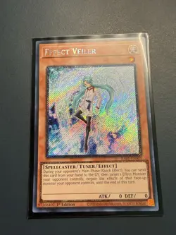 Yugioh! Effect Veiler (Platinum Secret Rare) RA01-EN003 - Image 1